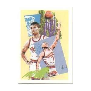    1990 91 Hoops #375 Kevin Johnson Team Card