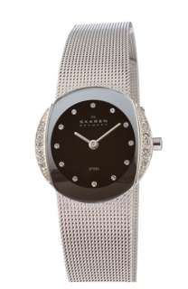 Skagen Round Mesh Bracelet Watch  