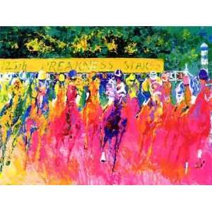LeRoy Neiman   125th Preakness Stakes