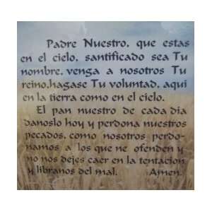  Nuestro Padre. Lords Prayer in Spanish. Everything 