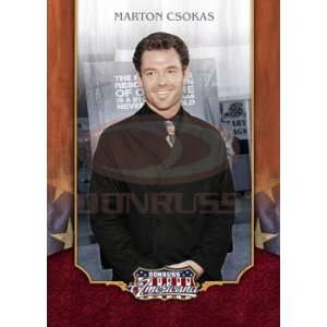  2009 Donruss Americana Trading Card # 94 Marton Csokas In 