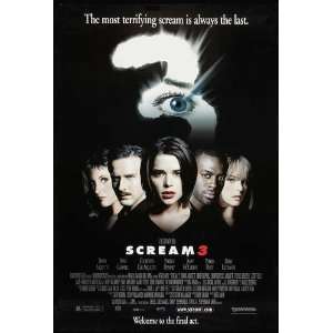 Scream 3 (2000) 27 x 40 Movie Poster Style B 
