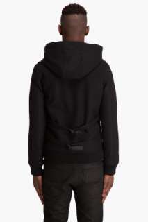 Robert Geller Hooded Wool Bomber for men  