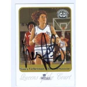  Nancy Lieberman Cline Autographed/Hand Signed Basketball 