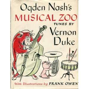  Ogden Nashs Musical Zoo [Hardcover] by Nash, Ogen; Vernon 