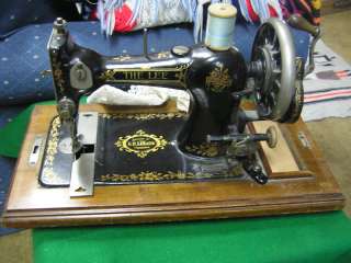 Antique G.H.LEE Crank Table SEWING MACHINE Liverpool  