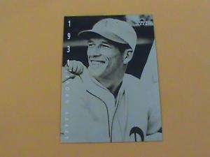 1994 UD American Epic #41 LEFTY GROVE As  