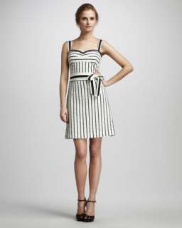 Top Refinements for Straight Striped Dress