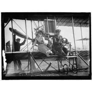   . WITH ANTHONY JANNUS; IN REX SMITH AEROPLANE 1912