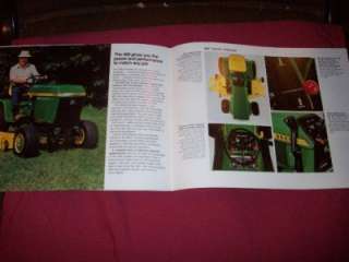   100 200 210 212 214 300 400 Lawn Garden Tractor Brochure,Nice  