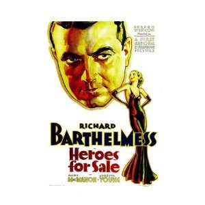  Heroes for Sale, Richard Barthelmess, Loretta Young, 1933 