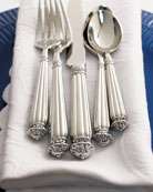 Ricci Silversmith Merletto Flatware   