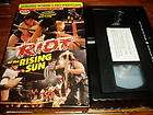 Riot of the Rising Sun VHS Japanese Womens Wrestling