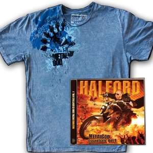   Shirt [1CD/1DVD/1 Large T shirt] Rob Halford, Halford, Fight Music