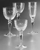 William Yeoward Pearl Wine & Champagne Glasses   