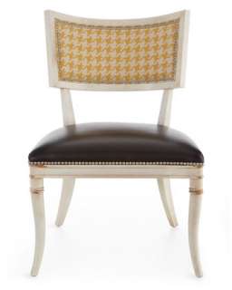 Handcrafted Nailhead Trim Chair  