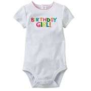 Carters Birthday Girl Bodysuit   Baby