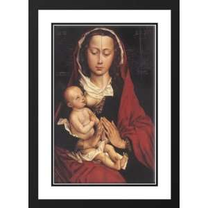 Weyden, Rogier van der 18x24 Framed and Double Matted Portrait Diptych 