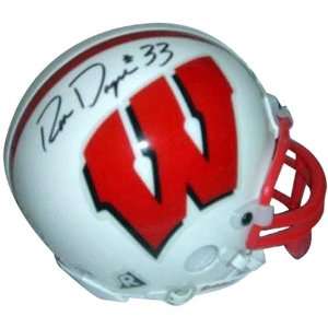 Ron Dayne Autographed Wisconsin Badgers Mini Helmet