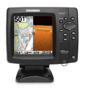 Hummingbird 408120 1 Humminbird Fishfinder 597ci HD DI Combo   Down 