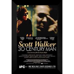 Scott Walker 30 Century Man 27x40 FRAMED Movie Poster