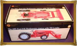 Ertl 116 1957 Ford 641 Workmaster Tractor w/725 Loader Precision 