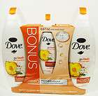 Dove Go Fresh Burst or Cool Moisture Nutrium Body Wash 3 Piece Set 