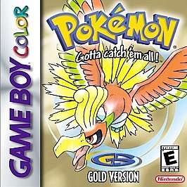 Pokemon Gold Version Nintendo Game Boy Color, 2000 045496731212  