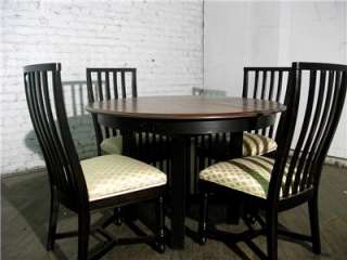 Thomasville Furniture Urban Retreat Oak & Black Dining  