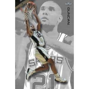 Tim Duncan San Antonio Spurs Poster 3197