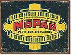 Mopar Parts Accessories 37 47 Tin Sign   Great for Garage or Man 