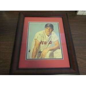  Tony Conigliaro Boston Red Sox Auto Framed Photo PSA 