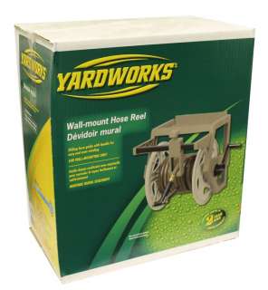 Yardworks 225 Ft Slide Track Garden/Yard Hose Reel  