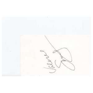  VALERIE SIMPSON Signed Index Card In Person
