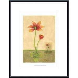   Print   Entwined Tulips   Artist Vanna Lam  Poster Size 19 X 13