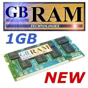 1GB Memory RAM for Gateway M275 Series  