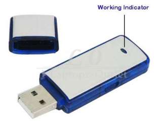 2GB Spy Ear Bug Voice Recorder USB Flash Drive Gadgets  