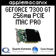   Mac Pro 1st Gen Apple nVidia GeForce 7300GT 256MB Video Graphics Card
