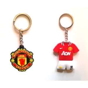  Manchester United & Wayne Rooney #10 Home Jersey Keychain 