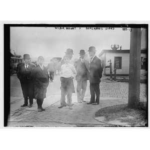 Wilbur Wright,others on Governors Island,New York