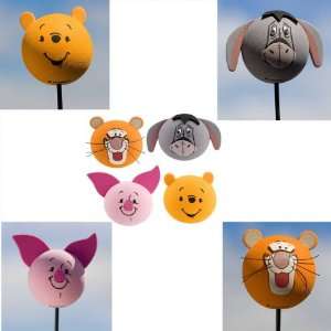  DISNEY WINNE THE POOH AND PALS ANTENNA TOPPERS Set of 4 