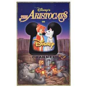  AristoCats (Disney Channel) Single Sided 27x40 Original 