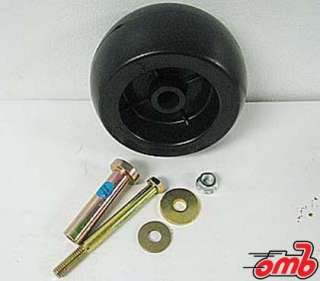 This listing is for (6) Exmark deck wheels with hardware that replace 