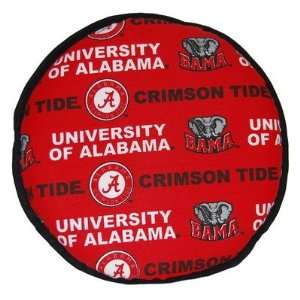  University of Alabama 9 Fabric Disc Dog Toy