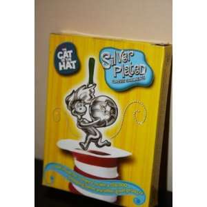 Dr. Seuss The Cat in the Hat Silver Plated Classic Holiday Christmas 