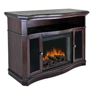   Hearth Wheaton Merlot Media Electric Fireplace