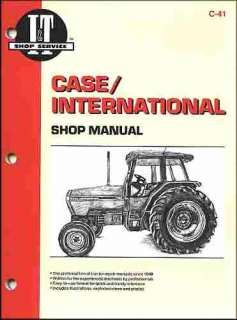 COMPLETE CASE TRACTOR REPAIR MANUAL FOR 5120 5130 5140  