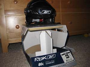 RBK 8K Hockey Helmet Black SR SMALL NWT  