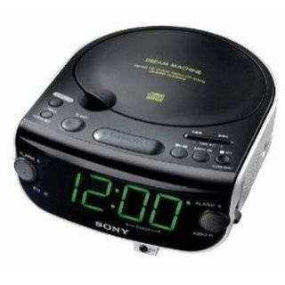 Sony ICF CD815 AM/FM Stereo CD Clock Radio with Dual Alarm