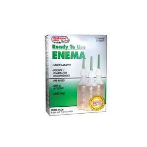  Unico ready to use enema saline laxative, triple pack   1 